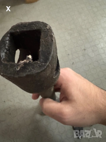 КЛЮЧ ЗА ГУМИ НА КАМИОНИ 38 MM РАЗМЕР СССР НОВ, снимка 3 - Гуми и джанти - 53913662