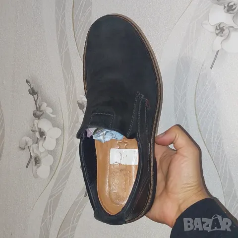 ECCO Водоустойчиви обувки от набук Turn GTX Slip-On номер 42, снимка 8 - Ежедневни обувки - 47666974