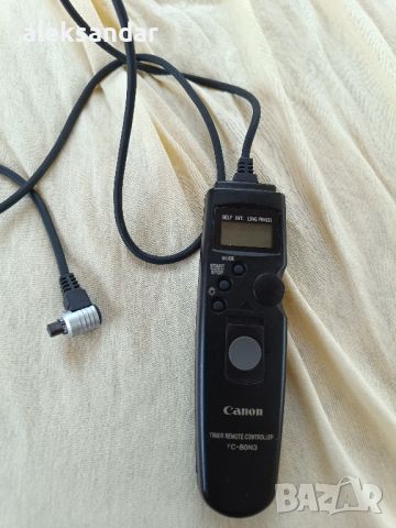 Canon time remote controller TC .80N3, снимка 1 - Чанти, стативи, аксесоари - 46800333