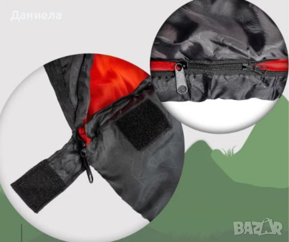 Лек летен спален чувал Living & Garden в различни цветове, снимка 4 - Други стоки за дома - 51039008