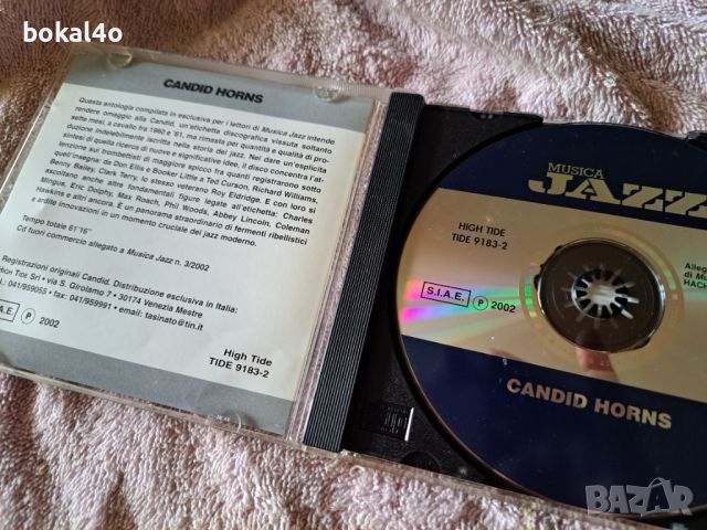 Candid Horns, снимка 3 - CD дискове - 41908374