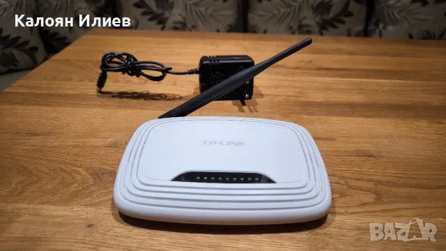 Рутер TP-Link TL-WR740N ver. 4.21, снимка 1 - Рутери - 47249618