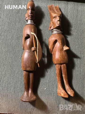 Африкански статуетки , снимка 1 - Антикварни и старинни предмети - 46320511
