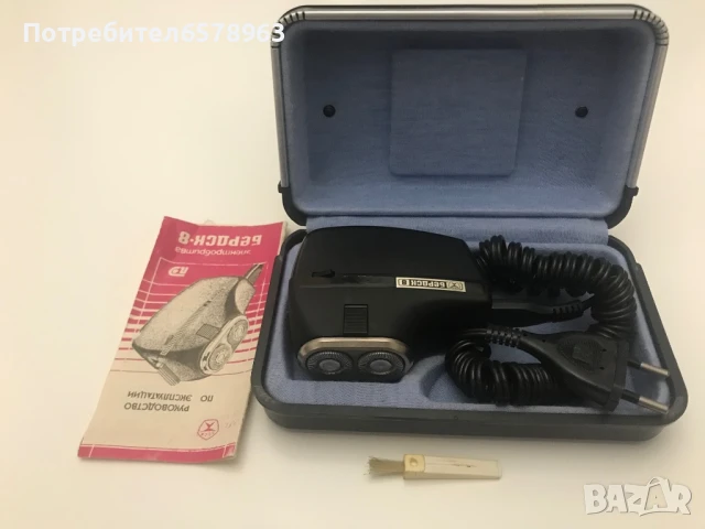 Антична машинка за бръснене 1990 КАТО НОВА , снимка 2 - Електрически самобръсначки - 50478207