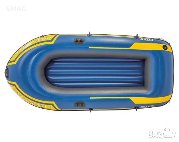 Надуваема морска лодка Challenger2 2.36x1.14x0.41m (2 човека) - Intex, снимка 2 - Водни спортове - 46101240