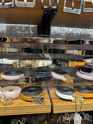 колани от естествена кожа в кутия celine hermes ysl saint laurent , снимка 3 - Колани - 51699964