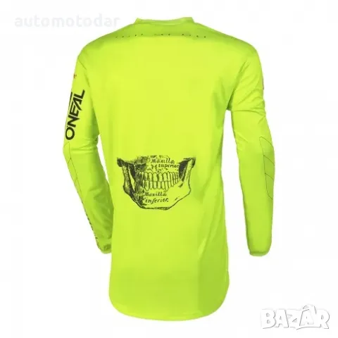 Детска мотокрос блуза O'NEAL ELEMENT ATTACK V.23 NEON YELLOW/BLACK, снимка 2 - Аксесоари и консумативи - 48765077