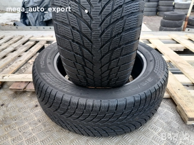 2 бр. Nokian 215/55 R17, снимка 2 - Гуми и джанти - 52699031