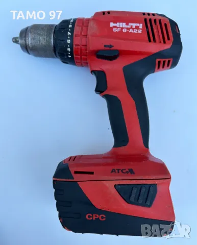 Hilti Сет - Акумулаторен перфоратор, винтоверт и ъглошлайф 3x22V 5.2Ah, снимка 6 - Други инструменти - 48105436