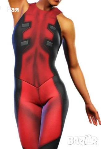 The Superhero Costume цяло боди за фитнес , размер М, снимка 1