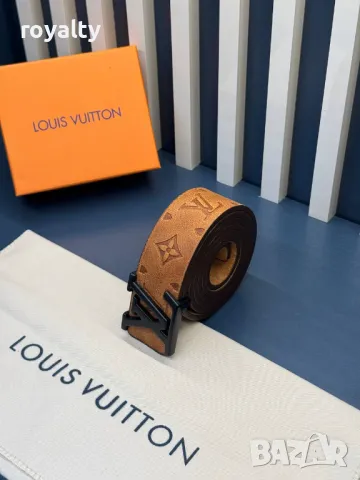 Louis Vuitton колани естествена кожа , снимка 8 - Колани - 49549775