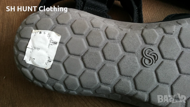 CLOUDSTEPPERS by Clarks Mens Step Beat Sun Black Sandals размер EUR 45 мъжки сандали 176-12-S, снимка 13 - Мъжки сандали - 53046688