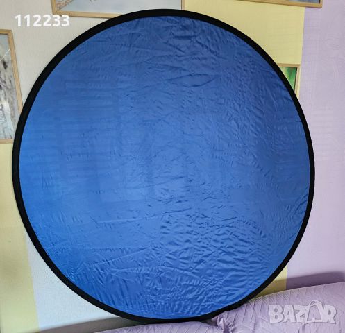 Зелен/син фон за видео, снимка 3 - Чанти, стативи, аксесоари - 46240202
