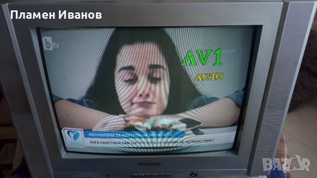 CRT телевизор , работещ перфектно!, снимка 8 - Телевизори - 45900389