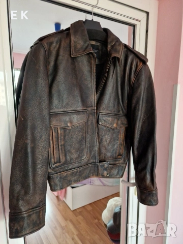 Mango рокерско кожено яке 100% естествена кожа , снимка 2 - Якета - 54204181