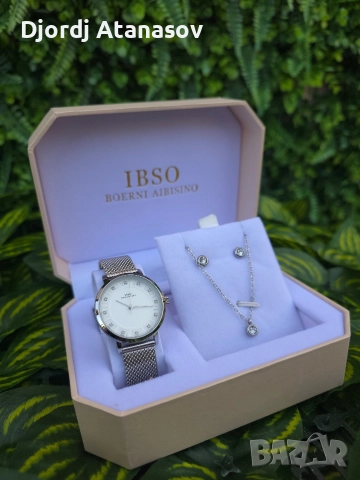 Комплект Часовник и Бижута IBSO BOERNI AIBISINO, снимка 5 - Дамски - 52633490