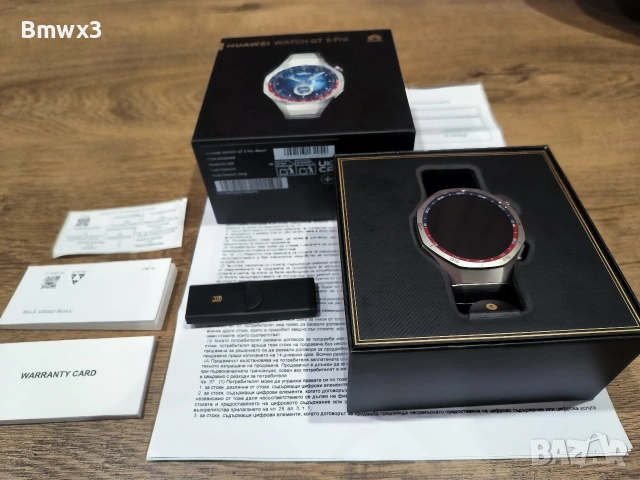 Huawei watch GT 5 Pro Titanium , снимка 3 - Смарт гривни - 53811198