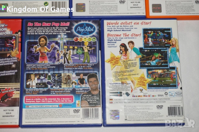 Игри за PS2 SingStar: 80's/90's/Rock Ballads/Rocks!/Singalong with Disney/EyeToy 1 2 3/Pop Idol/Buzz, снимка 14 - Игри за PlayStation - 54078078