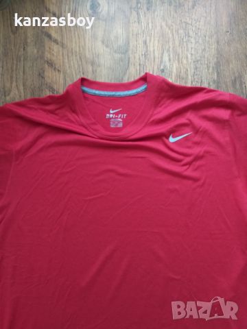 Nike Legend Poly Tee - страхотна мъжка тениска 2ХЛ КАТО НОВА , снимка 3 - Тениски - 45270785