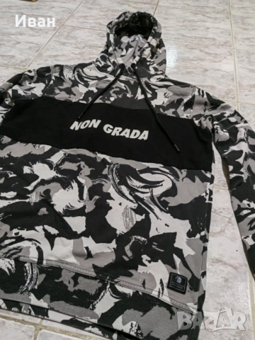 Суитшърт camo (мъжки) М + Nike dry fit долнище М размер, снимка 2 - Суичъри - 51908889