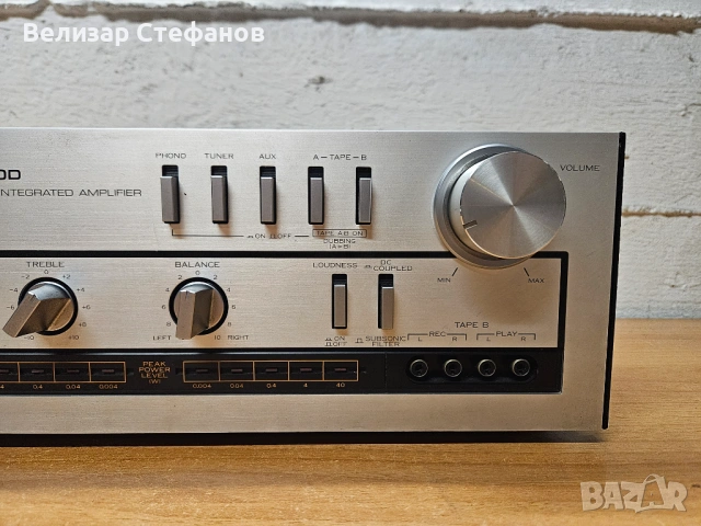 Kenwood KA-400 – Vintage Stereo Integrated Amplifier, снимка 2 - Ресийвъри, усилватели, смесителни пултове - 53852264