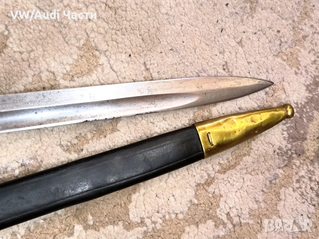 Бразилски щик нож байонет Маузер М1908 Alex Coppel Solingen , снимка 8 - Антикварни и старинни предмети - 54083924