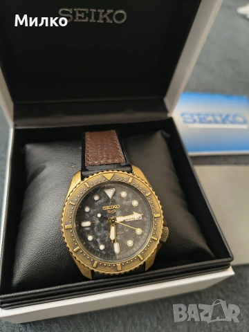 Seiko 5 автоматичен мъжки часовник , снимка 6 - Мъжки - 53499041
