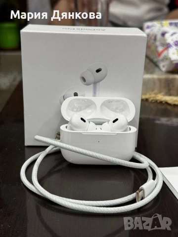 Слушалки AirPods Pro 2 , снимка 2 - Безжични слушалки - 53139690