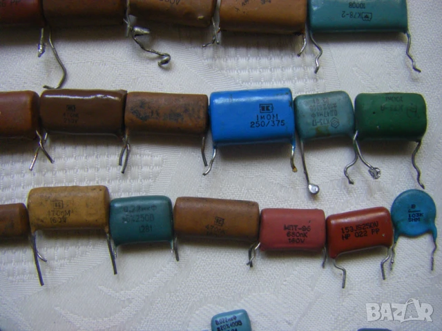 Руски и български керамични кондензатори , снимка 8 - Друга електроника - 51042034