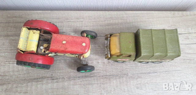 Две стари ламаринени играчки, снимка 6 - Колекции - 54188748