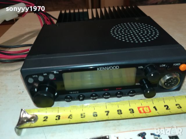 MADE IN JAPAN-kenwood-радиостанция без трубка 0307241002, снимка 7 - Ресийвъри, усилватели, смесителни пултове - 46452541