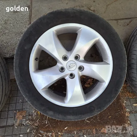 Джанти с летни гуми за KIA 17" 5x114,3, снимка 3 - Гуми и джанти - 46828920