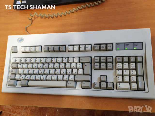 ⭐Ретро Механична клавиатура IBM Model M - (номер 4), снимка 5 - Антикварни и старинни предмети - 53949913