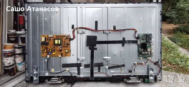 TELEFUNKEN 49UB7700 с счупена матрица ,17IPS72 ,17MB130P ,VES490QNDS-2D-N11 ,17WFM07 ,LSC490FN02-L01, снимка 3 - Части и Платки - 49839368