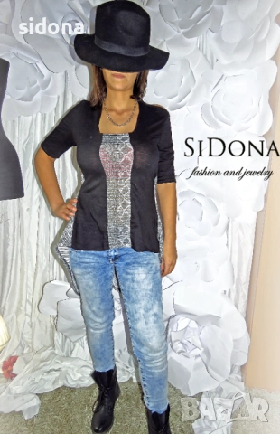 Блузи с къс ръкав SiDona, снимка 2 - Туники - 39477190