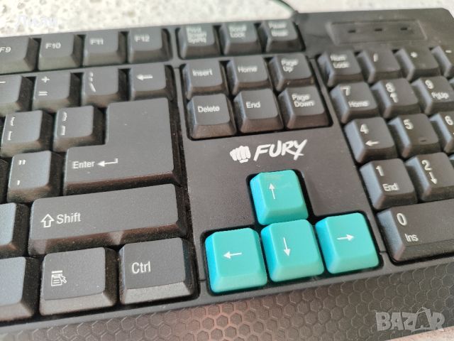 Клавиатура Fury, снимка 2 - Клавиатури и мишки - 45716510