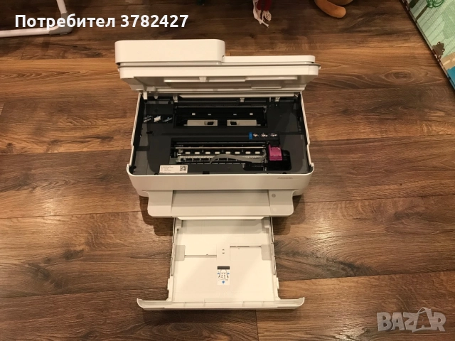 HP DeskJet Plus 6475 мастиленоструен цветен 3в1 принтер, снимка 5 - Принтери, копири, скенери - 52713633