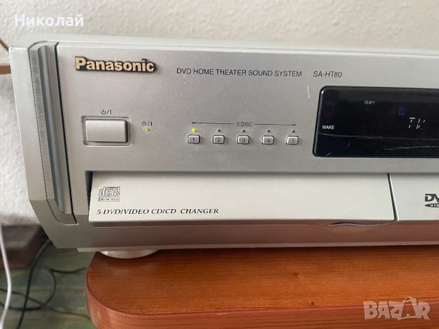 PANASONIC SA-HT80 DVD/РЕСИВЕР, снимка 2 - Ресийвъри, усилватели, смесителни пултове - 46117143