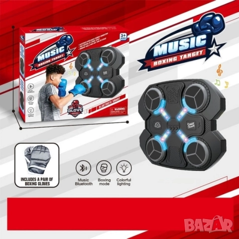 Интерактивна боксова играчка с музика, светлини и ръкавици – Забавление и тренировка в едно, снимка 5 - Други - 52776361