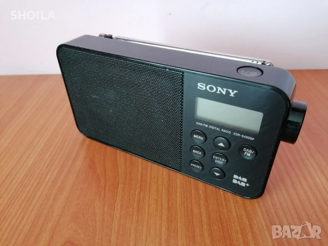 SONY XDR-S40DBP - перфектно портативно радио с FM/DAB/DAB+, снимка 4 - Радиокасетофони, транзистори - 51779011