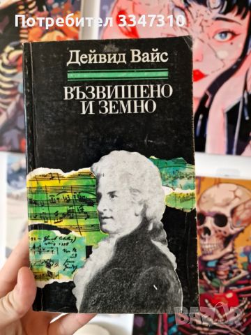 Възвишено и земно (Роман за живота и епохата на Моцарт) - Дейвид Вайс , снимка 1 - Художествена литература - 46789079