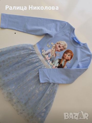 Детска рокля Елза и Анна 116 р