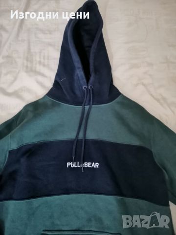 Продавам мъжки анурак Pull&Bear , снимка 3 - Суичъри - 46430682