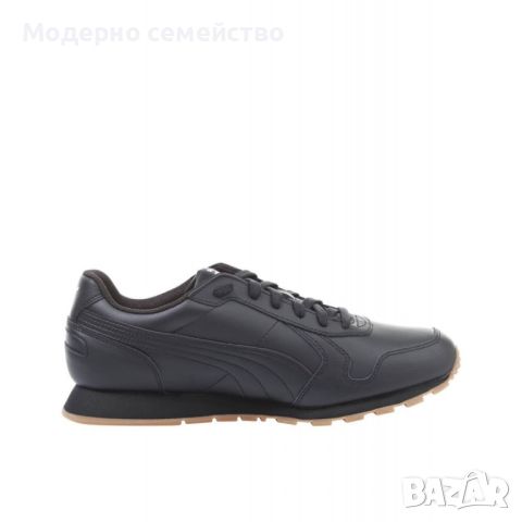 Дамски маратонки puma st runner full leather shoes black, снимка 1 - Маратонки - 46764099