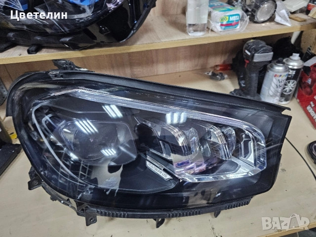 Десен фар Mercedes W167 GLS desen far мерцедес глс 167, снимка 4 - Части - 51859777
