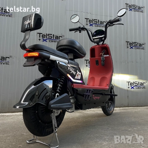 Електрически скутер TelStar Emal Light с двойна седалка Нов модел 2025, високопроизводителни батерии, снимка 8 - Мотоциклети и мототехника - 52426337