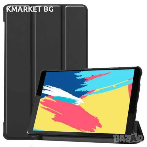 Lenovo Tab M8 FHD 8705 Кожен Калъф и Протектор, снимка 2 - Калъфи, кейсове - 48111508