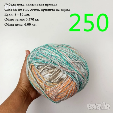 Евтини прежди в малки количества - нови и остатъци , снимка 11 - Други - 52042465