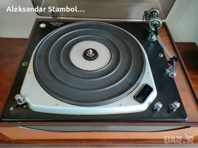 Култов грамофон Acoustical 3100, снимка 5 - Грамофони - 49636074