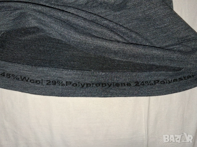 Stormberg (L) и Snickers (XL) мъжки термо блузи мерино Merino Wool , снимка 12 - Спортни дрехи, екипи - 48020414